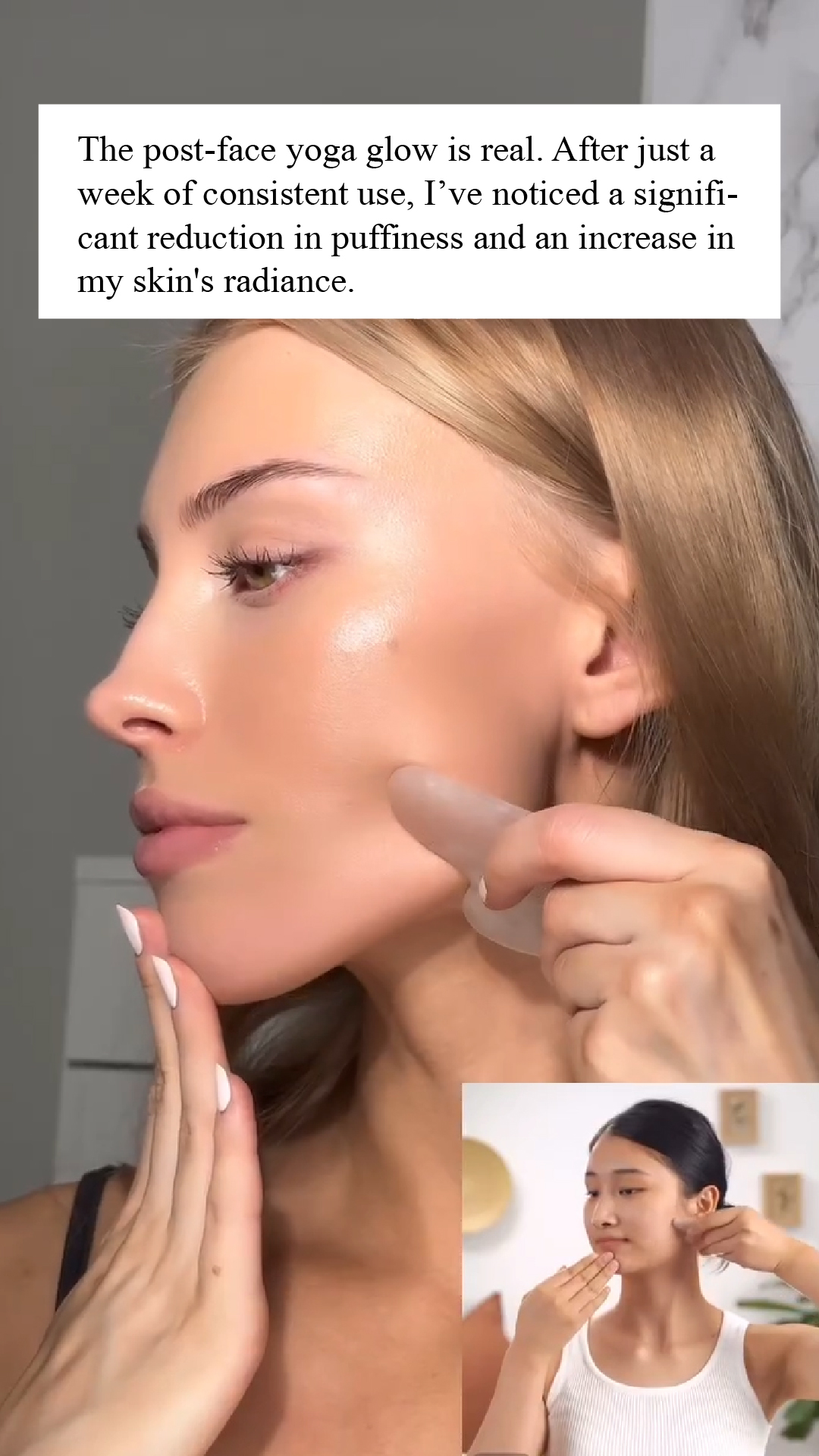 practice face yoga daily